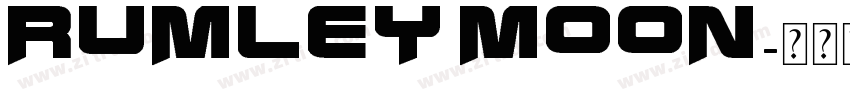 Rumley Moon字体转换